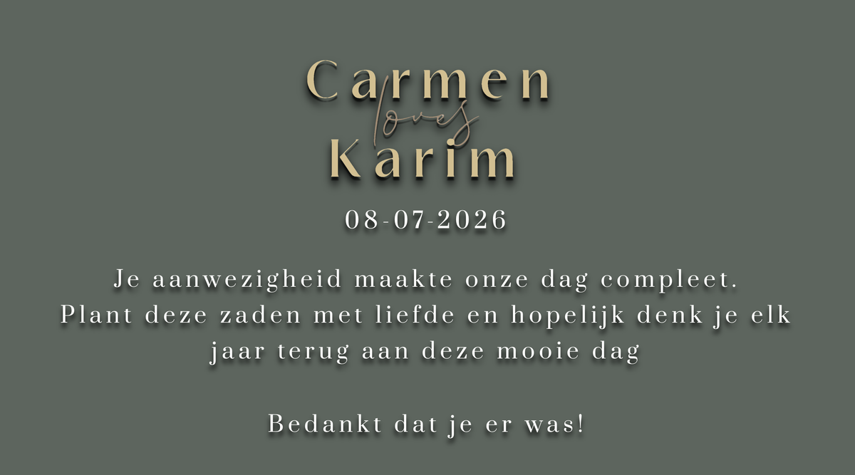 Geen bedankje ontvangen?